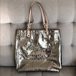 Michael Kors Metallic Tote